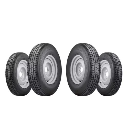 Excelsior Stahl 471101 Mounted and Balanced Wheel Tire Set