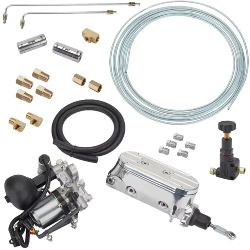 Electric Brake Booster & Master Cylinder Install Kit, Floor Mount