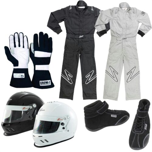 Zamp Youth One-Piece Racing Suit Combo with Helmet