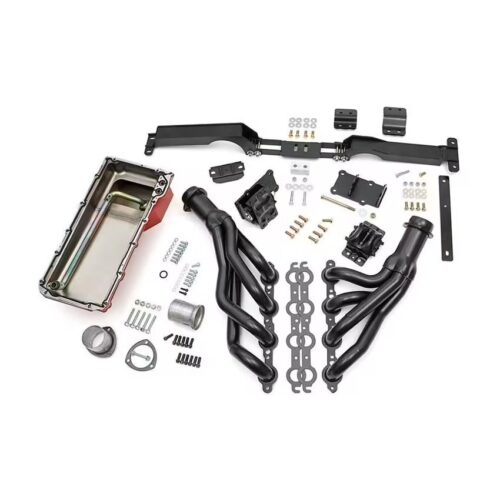 Trans-Dapt 48063 Engine Swap Kit,78-87 GM A/G Body, Black Ceramic