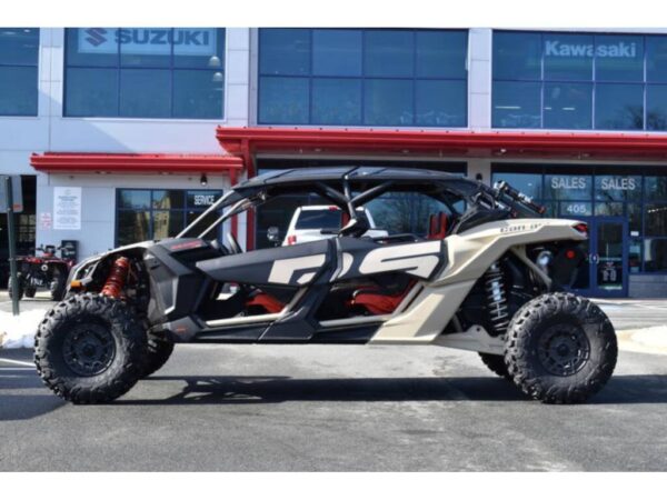2023 Can-Am Maverick X3 MAX X Rs Turbo RR Desert Tan / Carbon - Image 3