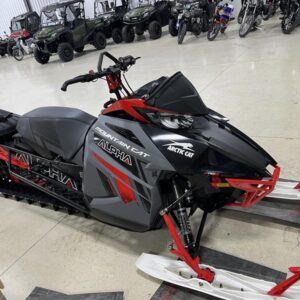 Used 2021 Arctic Cat® Snowmobile M 8000 Mountain Cat Alpha One 154"/3.00" Electric Push
