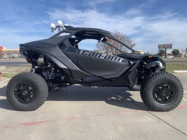 2024 Can-Am® Maverick R X RS with Smart-Shox Triple Black