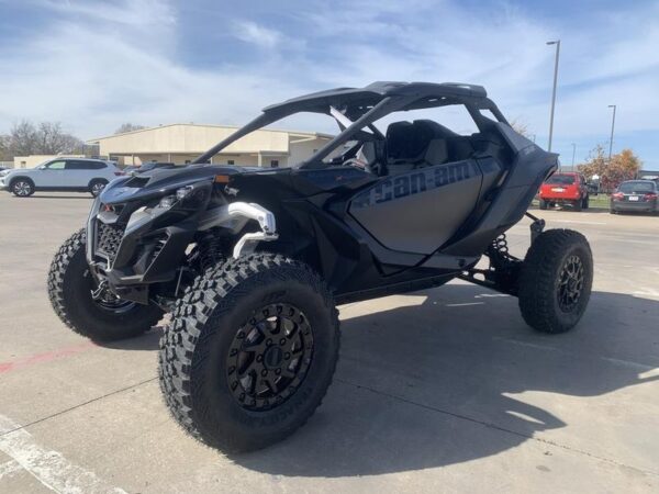 2024 Can-Am® Maverick R X RS with Smart-Shox Triple Black - Image 11