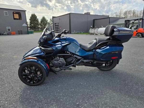 New 2024 Can-Am Spyder F3 Limited Petrol Metallic - Image 17