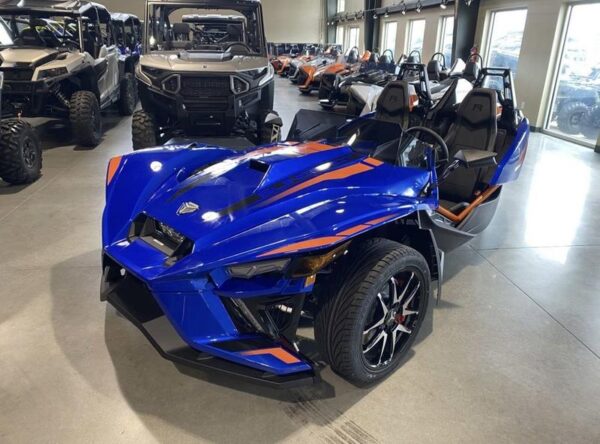 New 2024 Polaris Slingshot® R AutoDrive Radar Blue - Image 7